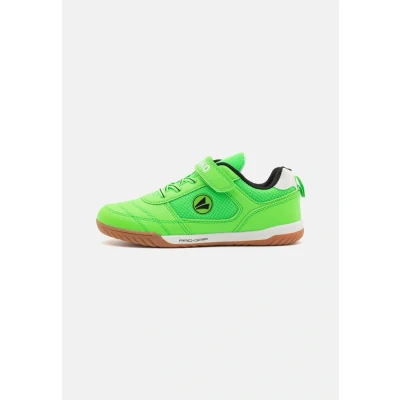 Abbildung von JAKO SH Winger Unisex Fußballschuh Halle für Kinder, Größe: 32, Neon green/jet black Schuhe