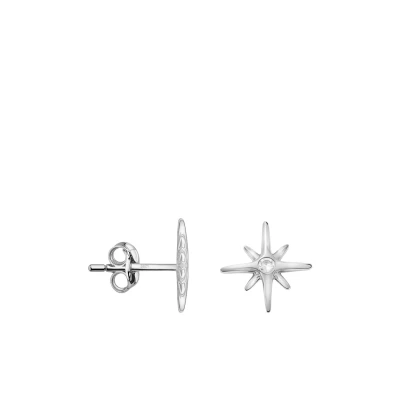 Abbildung von SOFIA MILANI Damen Ohrringe 925 Silber mit Zirkonia Steinen Stern Ohrstecker 20992