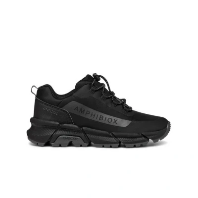 Abbildung von Geox J Flexyper Sneaker low für Kinder, Größe: 30, Noir Schuhe