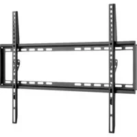 Abbildung von Goobay TV Wandhalterung Basic FIXED Wandhalterung, (bis 70,00 Zoll, inkl. Zubehör, 35 kg Traglast / VESA max. 600x400 mm Schwarz)