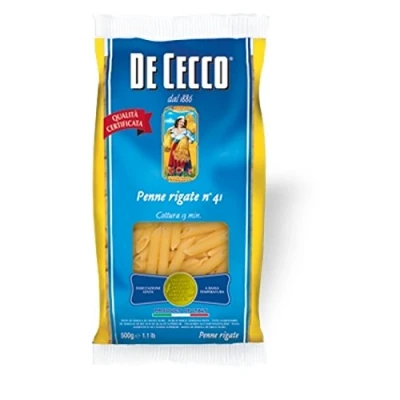 Abbildung von De Cecco Penne Rigate Nr. 41, 1er Pack (1 x 500 g)