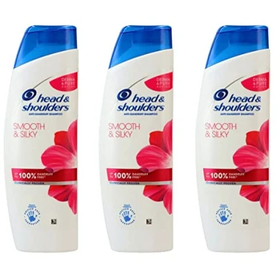 Abbildung von Head &amp; Shoulders Glatt Seidig Shampoo Anti Schuppen 6 x 250ml