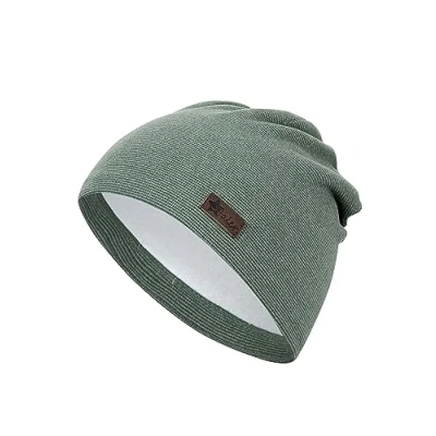 Abbildung von Sterntaler Baby Jungen Mütze Beanie Ringel, Grün, 49