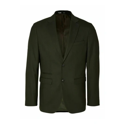 Abbildung von Selected Homme Sakko, Herren, Größe: 102, Dark green