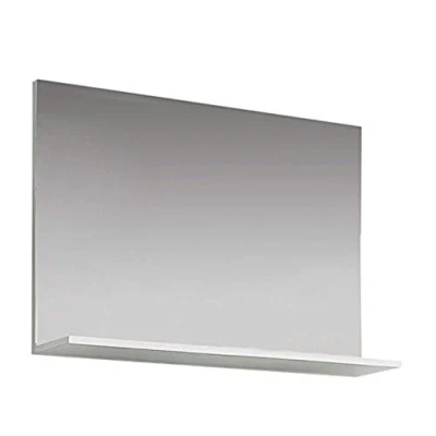 Abbildung von trendteam smart living Wandspiegel Spiegel Garderobe Amanda Aufbaumaß (BxHxT) 91 x 60 14 cm Farbe Weiß 139345101