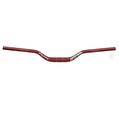 Abbildung von Funn Upturn Hochgelegener Mountainbike Lenker mit 31,8mm Klemmbreite und 785mm Breite, langlebiger leichter Legierungs Riser für MTB BMX, 55mm Erhöhung (Rot)