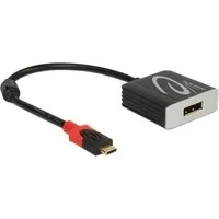 Abbildung von USB Adapter, C Stecker &gt; DisplayPort Buchse