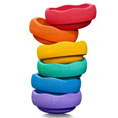 Abbildung von Stapelstein Balancetrainer Rainbow basic, 6 Stk.