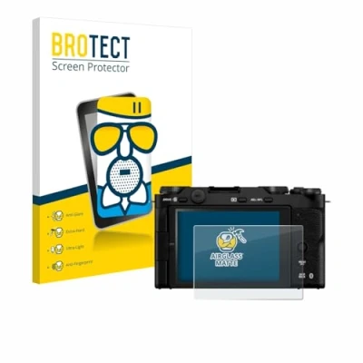 Abbildung von BROTECT Entspiegelungs Schutzglas für Fujifilm X M5 Schutz Folie Panzerfolie Glas Matt [Extrem Kratzfest 9H, Anti Reflex, Fingerprint]