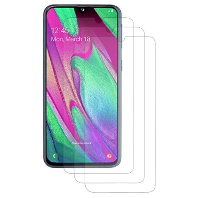 Abbildung von cofi1453® 3X Premium Matt Display Schutz Folie Folien Anti Glare kompatibel mit Samsung Galaxy A40 (A405F)