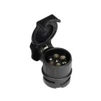 Abbildung von HP AUTOZUBEHÖR Anhänger Autozubehör 28647 Adapter [Stecker 7polig Steckdose 13po