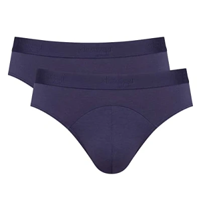 Abbildung von Sloggi 2 PACK Slip, Herren, Größe: XXL, Indigo blue