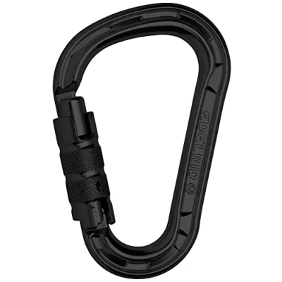 Abbildung von EDELRID Unisex Erwachsene HMS Magnum Triple Carabiner, Night, one Size