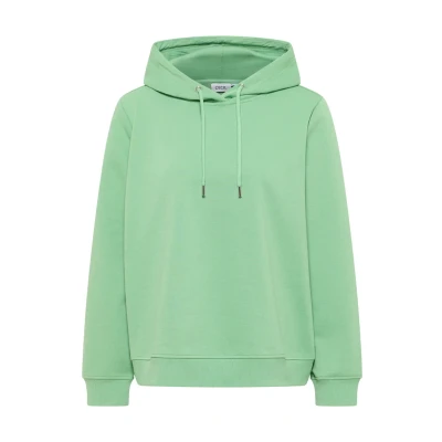 Abbildung von CECIL Damen 3015577 Sweatshirt mit Kapuze, Fennel Green, M
