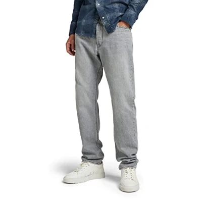 Abbildung von G Star Triple A Regular Straight Jeans Leg, Herren, Größe: 32x32, Faded grey limestone