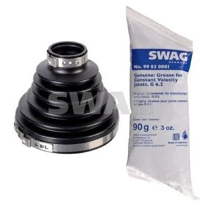 Abbildung von SWAG 33 10 2190 Achsmanschette getriebeseitig, Hinterachse Thermoplast MERCEDES BENZ: V Klasse, Vito Kastenwagen, Tourer