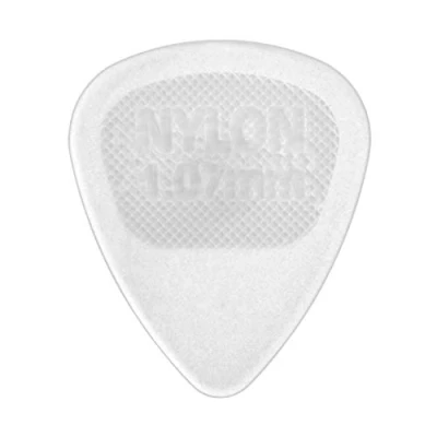 Abbildung von JIM DUNLOP Plektrum Nylon Glow Standard, 72 Stück, 1,07mm, Weiß