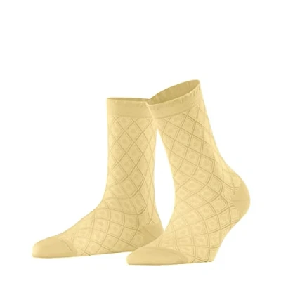 Abbildung von FALKE Socken Argyle Charm Baumwolle Damen halbhoch mit Muster 1 Paar