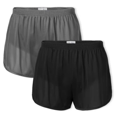 Abbildung von Soffe Herren Authentic Ranger Panty Shorts, Schwarz/Rotguss (2 Stück), Klein (2er Pack)