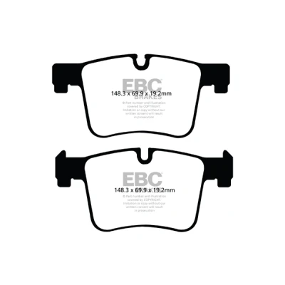 Abbildung von Bremsbelagsatz EBC BRAKES Green Stuff DP22105, Vorne