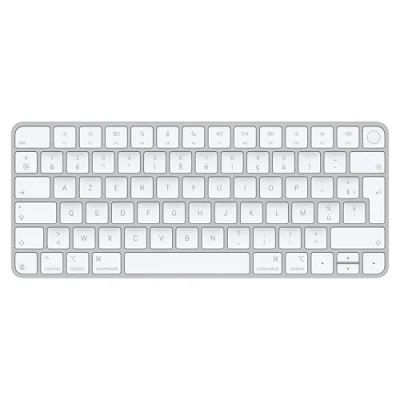Abbildung von Apple Magic Keyboard mit Touch ID für Mac Modelle Chip Französisch ​​​​​​​