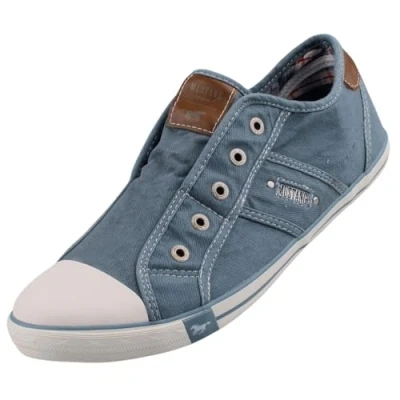 Abbildung von Mustang Shoes Slip On Sneaker Slipper, Sommerschuh, Freizeitschuh mit praktischem Gummizug