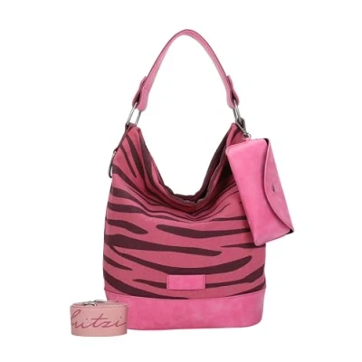 Abbildung von Fritzi aus Preußen Shopping Bag, Damen, Größe: One Size, Zebra pink