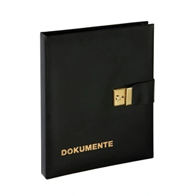 Abbildung von Pagna Dokumentenmappe (Dokumententasche, 4 Ring Mechanik, 1H) schwarz