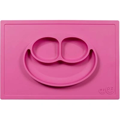 Abbildung von Ezpz EUHMP002 Happy Mat Das Original Saugnapf, Rosa