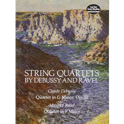 Abbildung von String Quartets by Debussy and Ravel: Quartet in G Minor, Op. 10/Debussy; F Major/Ravel (Dover Chamber Music Scores)