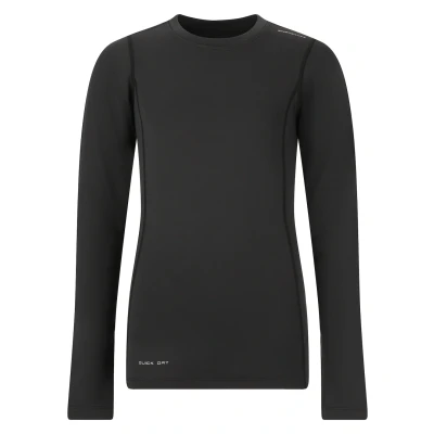 Abbildung von Endurance Power Langarmshirt für Kinder, Größe: 140, Black