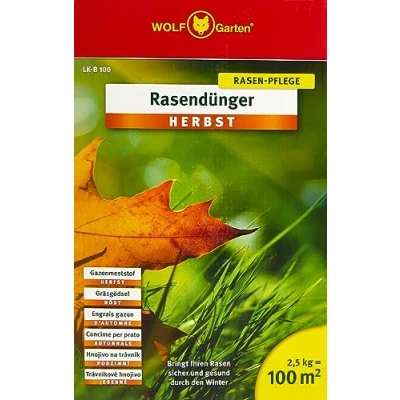 Abbildung von WOLF Garten Rasen Herbst Dünger LK B 100; 3835020