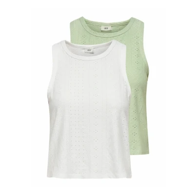 Abbildung von Jdycathinka S/L O Neck Top 2 Pack JRS