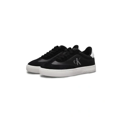 Abbildung von Calvin Klein Jeans CLASSIC CUPSOLE LOW MG MIX Plateausneaker, Schnürschuh, Halbschuh, Freizeitschuh mit gepolstertem Schaftrand