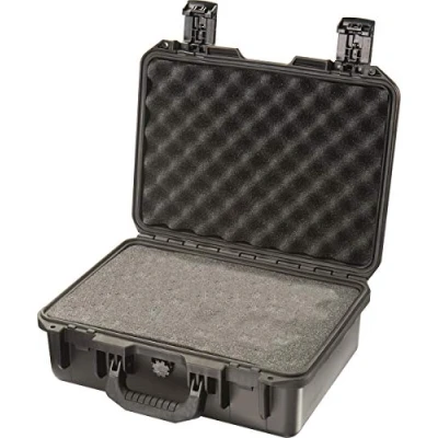 Abbildung von Peli Storm IM2200 Stoßfester Koffer für DSLR Kamera, Linsen und Accessories, 15L Volumen, Mit Schaumstoffeinlage (Anpassbar), Schwarz