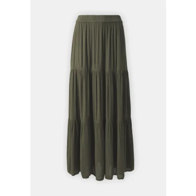 Abbildung von ONLY Onlmikka LIFE LONG Skirt Maxirock, Damen, Größe: XS, Grape leaf