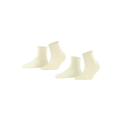 Abbildung von Esprit COZY DOT 2PACK WITH Pattern Socken Off white, Damen, Größe: 35 38, white