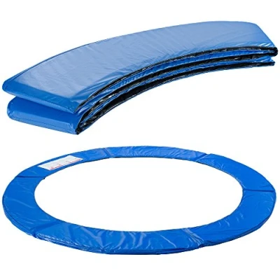 Abbildung von Arebos Trampolin Randabdeckung Federschutz Ø 244 cm, Randschutz, PVC und PE, Reißfest, UV resistente wasserbeständige
