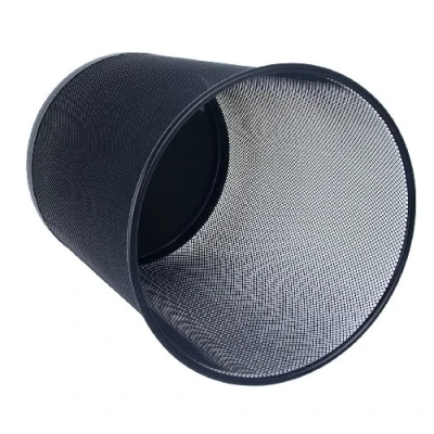 Abbildung von Wedo 65201 Papierkorb Office (18 l, Drahtmetall) schwarz