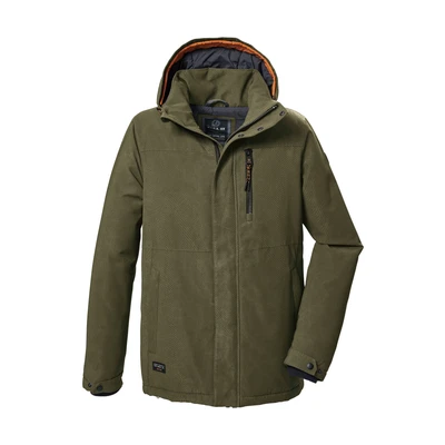 Abbildung von G.I.G.A. DX Herren Funktionsjacke/Outdoorjacke wasserdicht mit abzippbarer Kapuze GW 71 MN JCKT, dunkeloliv, L, 42213 000