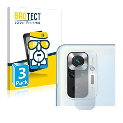 Abbildung von BROTECT Schutzglas für Xiaomi Redmi Note 10S (NUR Kameraschutz) (3 Stück) Schutzfolie Panzer Folie Glas [Extrem Kratzfest 9H, Anti Fingerprint,