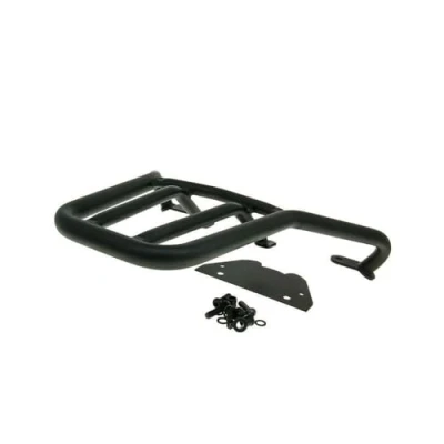 Abbildung von GIVI Monolock Trägersystem für Topcase Fahrzeugspezifisch, Robustes Metall, Schwarz, Typ MM Platte, kompatibel Piaggio Fly &amp; Derbi Boulevard Motorroller