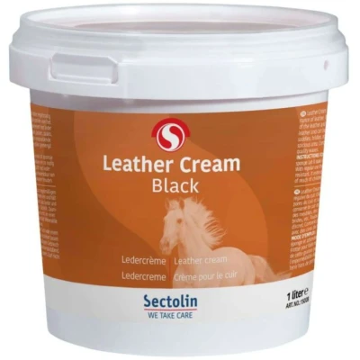 Abbildung von Sectolin Ledercreme Schwarz 1L