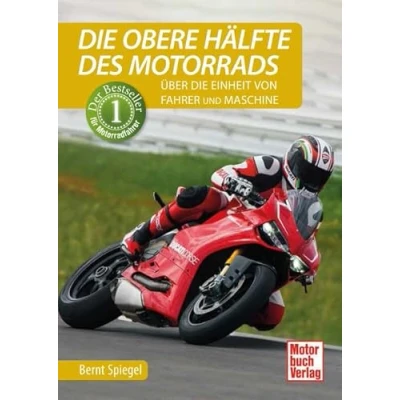 Abbildung von die obere Hälfte des Motorrads: Über Einheit von Fahrer und Maschine