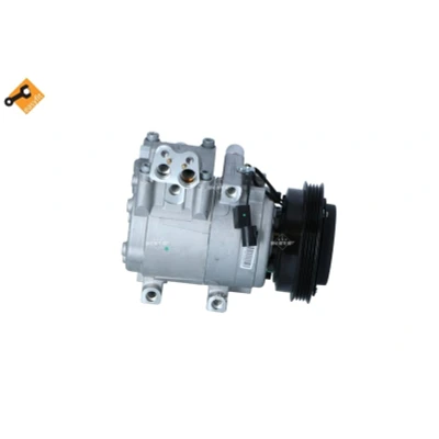 Abbildung von NRF 32200 Kompressor HCC HS15 12 PAG 46 mit Kompressoröl, Dichtring HYUNDAI: Elantra III Schrägheck, Coupe II, Santa Fe I