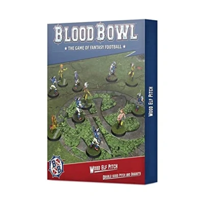 Abbildung von Games Workshop Blood Bowl: Wood Elf Pitch &amp; Dugouts