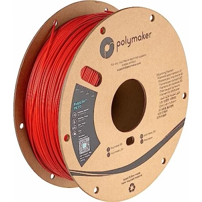 Abbildung von Polymaker PolyLite PETG Rot 1,75mm 1kg