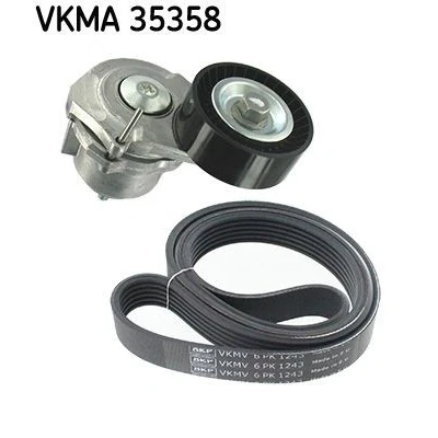 Abbildung von Keilrippenriemensatz SKF VKMA 35358