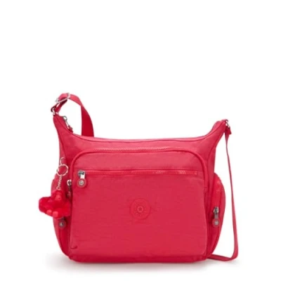 Abbildung von Kipling GABBIE Mittelgroße Umhängetasche, Pink (Rosa)