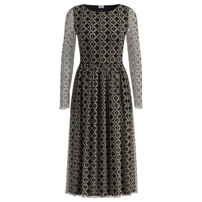 Abbildung von s.Oliver Damen 2149821 Kleid, Black 99A4, 46